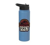 Jurassic Park 1993 Bold Logo Stainless Steel Insulated Water Bottle