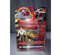 Jurassic Park 3 III Dr. Alan Grant E Velociraptor MOC Action Figure Dino