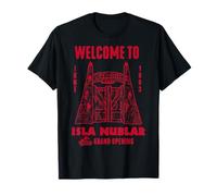 Jurassic Park 30th Anniversary Welcome to Isla Nublar Retro Maglietta