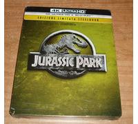 Jurassic Park 4K UHD+ Blu-Ray Nuovo Sigillato Limitata Steelbook Action