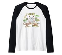 Jurassic Park Adventure 65 Million Years in The Making Maglia con Maniche Raglan