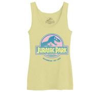 Jurassic Park Canotta Donna, Giallo, XS