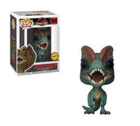 Jurassic Park Chase Dilophosaurus 9.5cm Pop Film Vinile Figura Funko 550