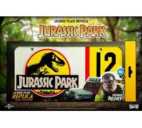 Riproduzione Piastra Mineralogica Jurassic Park Dennis Nedry Targa Replica