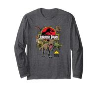 Jurassic Park Dinosaur Breach Maglia a Manica