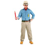Jurassic Park Dr. Grant Fancy Dress Costume for Men Medium