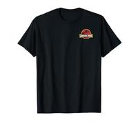 Jurassic Park Embroidered Classic Logo Maglietta