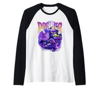 Jurassic Park Halloween Design Pericolo Paura è Vicino Maglia con Maniche Raglan