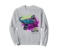 Jurassic Park Halloween Design più Grande più Forte di più Felpa