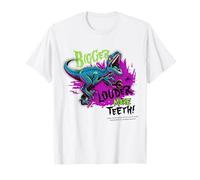 Jurassic Park Halloween Design più Grande più Forte di più Maglietta