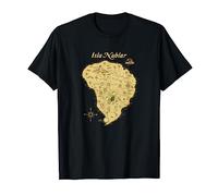 Jurassic Park Isla Nublar Map Maglietta