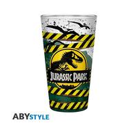 JURASSIC PARK - Large Glass - 400ml -Danger High Voltage -