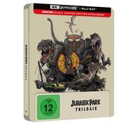 Jurassic Park: 4K Ultra HD Blu-ray + Blu-ray / Limited Ultimate Steelbook Trilogy