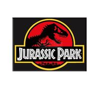JURASSIC PARK LOGO FLAT MAGNET MAGNETI AQUARIUS ENT