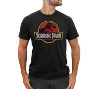 Jurassic Park Logo Men's T-Shirt Medium
