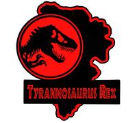 Jurassic Park Mappa Spilla smaltata Collezionismo Gioielli Vestiti Zaino Accesso