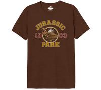 Jurassic Park Mejupamts106 T-Shirt, Marrone Melange, M Uomo