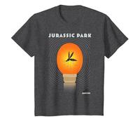 Jurassic Park Mosquito Ambra Maglietta, Bambini, Grigio Scuro, 12 Anni