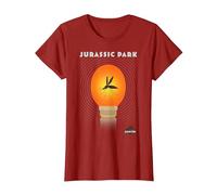 Jurassic Park Mosquito Ambra Maglietta, Donna, Mirtillo Rosso, S