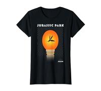 Jurassic Park Mosquito Ambra Maglietta, Donna, Nero, 3XL