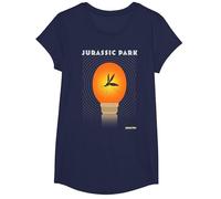 Jurassic Park Mosquito Ambra Maglietta, Ragazze, Navy, M