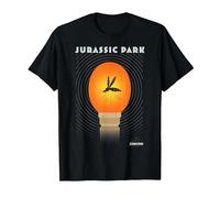 Jurassic Park Mosquito Ambra Maglietta, Uomo, Nero, L