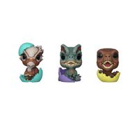 Jurassic Park Pocket POP Vinyl Figure Easter Egg 3-Pack Dinos 4 cm