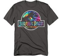 Jurassic Park - Prehistoric Groove - T-Shirt Manica Corta Unisex Adulto - Nera