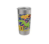 Jurassic Park Raptor World Tour 93 Front & Back Bicchiere termico in acciaio inox doppia parete
