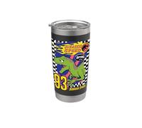 Jurassic Park Raptor World Tour 93 Front & Back Bicchiere termico in acciaio inox doppia parete