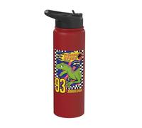 Jurassic Park Raptor World Tour 93 Front & Back Stainless Steel Insulated Water Bottle