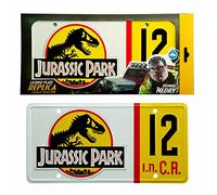 Riproduzione Piastra Mineralogica Jurassic Park Dennis Nedry Targa Replica