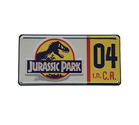 JURASSIC PARK - Réplique plaque minéralogique '9.1x2.5x12.5cm'