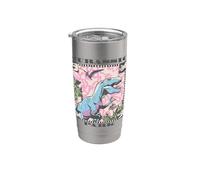 Jurassic Park retro Isla Nublar Tour Bicchiere termico in acciaio inox doppia parete