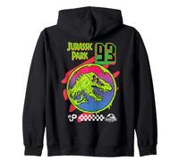 Jurassic Park Retro T. Rex Fossil 93 Felpa con Cappuccio