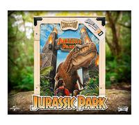 JURASSIC PARK REX ATTACK WOODART POSTER DOCTOR COLLECTOR
