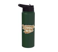 Jurassic Park Script Logo Stainless Steel Insulated Water Bottle