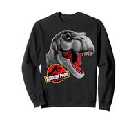 Jurassic Park T-Rex Circle Art Fill Felpa