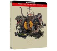 Jurassic Park-Trilogie [4K Ultra HD-Édition SteelBook limitée]