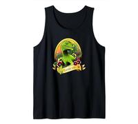 Jurassic Park Velociraptor Tattoo Style Clever Girl Canotta