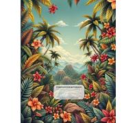 Jurassic Wonders Wide Ruled Notebook: Step into a prehistoric world with this nature-inspired notebook! Featuring vibrant dinosaurs and lush jungle ... Wide ruled, 8.5 x 11 inches, 110 pages.