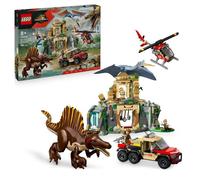 Jurassic World 76976 Missione Aerea con lo Spinosauro e il Quetzalcoatlus - Gioco - Nouvo