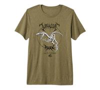 Jurassic World Bad to The Bone Maglietta Premium