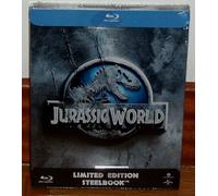 Jurassic World Blu-Ray Steelbook Sigillato Nuovo Spagnolo Action (Senza