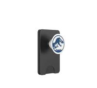 Jurassic World Blue Classic Logo Outline PopSockets PopWallet per MagSafe