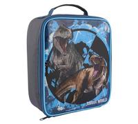 Jurassic World Borsa termica per il pranzo, poliestere, nero e blu