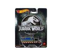 Hot Wheels Modello DieCast JURASSIC WORLD UNIMOG U 1300 L - scala 1/64 lungezza 6cm Premium HCP08