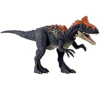 Mattel Action figure Jurassic World Cryolophosaurus, suoni, Strike, articolazioni mobili, 4+ anni
