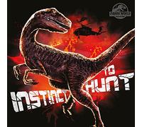 Jurassic World Canvas Wall Art, Multicolore, 40 x 40 x 3.2 cm