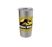 Jurassic World Caution Family Vacation Isla Nublar Bicchiere termico in acciaio inox doppia parete